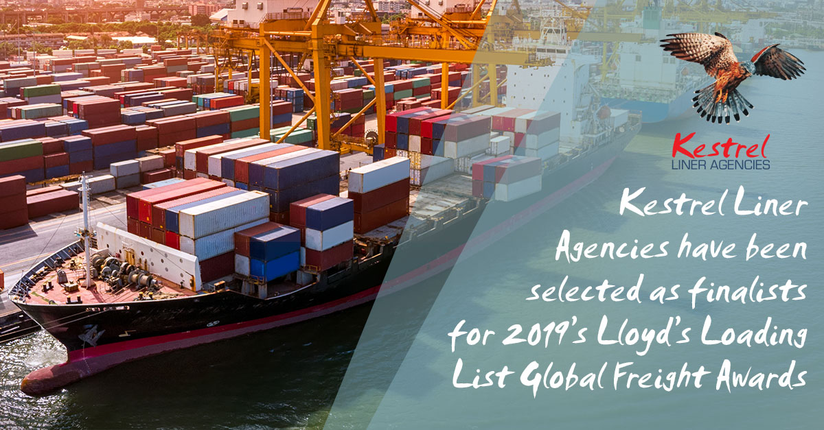 Lloyd’s Loading List Global Freight Awards 2019 / Kestrel Liner Agencies