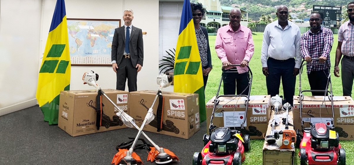 SVG Consul General Receives Machinery For The National Sports Council
