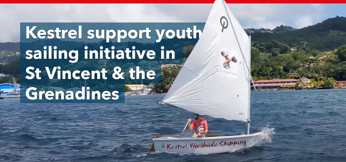 Kestrel support youth sailing initiative in St Vincent and the Grenadines