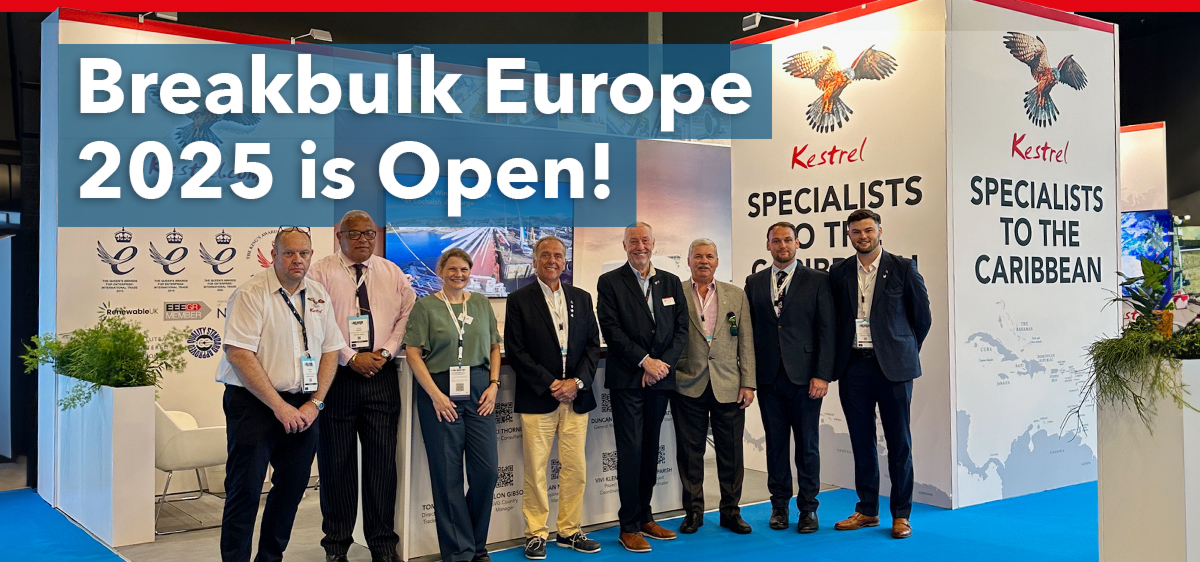 Breakbulk Europe 2025 is Open ! 