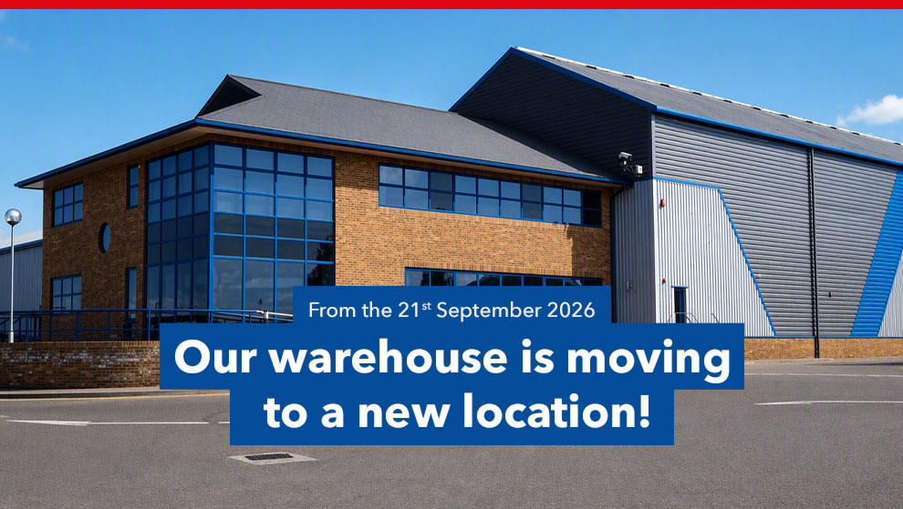 Our UK warehouse is moving to bigger premises!